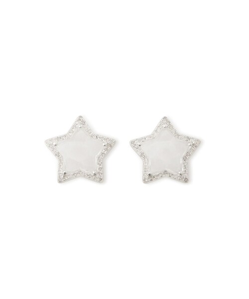 ADAM ET ROPE'（アダムエロペ）の「【J'aDoRe・店舗限定】【MALUS /マリュス】Crystal star earrings（ピアス（両耳用）・レディース・シルバー・10/11/12/F）」の19枚目の写真