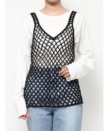 Ungrid | 2wayかぎ針ニットキャミ(キャミソール)