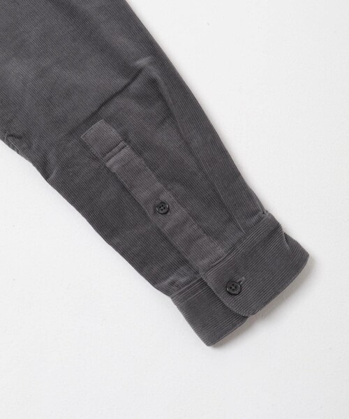 URBAN RESEARCH DOORS（アーバンリサーチドアーズ）の「『UR TECH』コーデュロイバンドカラーシャツ（シャツ/ブラウス・メンズ・GREIGE/BLUEGREEN/CHARCOAL/PAISLEY・M/L）」の14枚目の写真