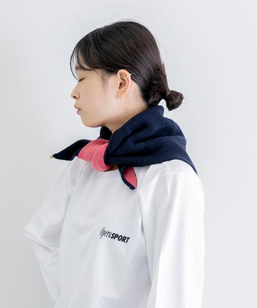 URBAN RESEARCH（アーバンリサーチ）の「malamute　night on earth scarf（バンダナ/スカーフ・レディース・khaki/white/navy・FREE）」の3枚目の写真