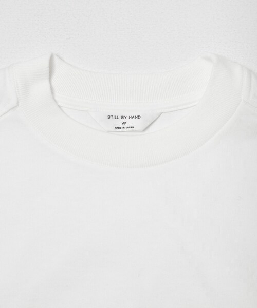 URBAN RESEARCH DOORS(アーバンリサーチドアーズ)の「STILL BY HAND HALF SLEEVE SWEAT T-SHIRTS(Tシャツ/カットソー・メンズ・PINK BEIGE/WHITE/B.CHARCOAL/BLACK・46/48/50)」の7枚目の写真