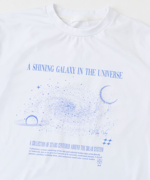 SENSE OF PLACE by URBAN RESEARCH(センスオブプレイスバイアーバンリサーチ)の「Galaxy Graphic Long-Sleeve T-shirts(Tシャツ/カットソー・メンズ・WHITE/BLACK/L.GRAY・M/L)」の13枚目の写真