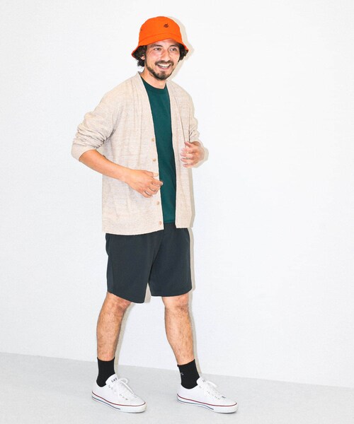 URBAN RESEARCH Sonny Label（アーバンリサーチサニーレーベル）の「OOPS　ランダムパイルカーディガン（カーディガン/ボレロ・メンズ・ベージュ/オートミール/ネイビー・M/L）」の7枚目の写真