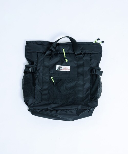 EKAL（エカル）の「『別注』Caribou Mountaineering×EKAL　L. WEIGHT PACK TOTE（トートバッグ・レディース・GREIGE/BLACK・Free）」の11枚目の写真