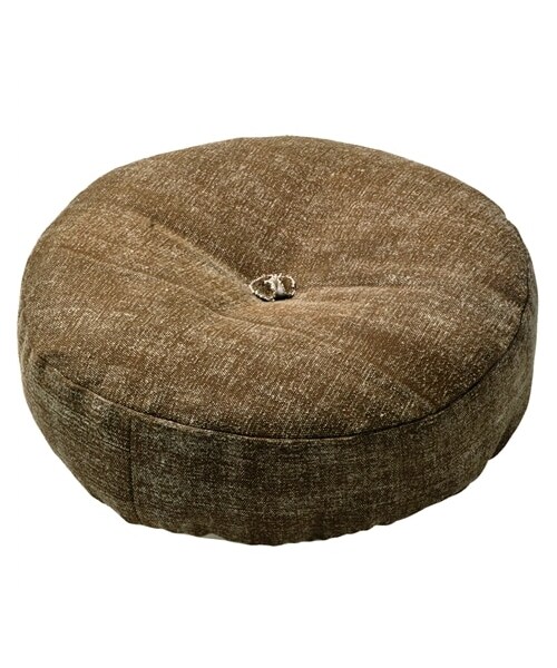 nissen（ニッセン）の「10色から選べる綿100%のフロアクッション（クッション/クッションカバー・メンズ・アイボリー/ライトブルー/ライトグリーン/ライトベージュ/マスタード/ピンク/カーキ/ネイビー/ブラウン/グレー・約45×45cm）」の2枚目の写真