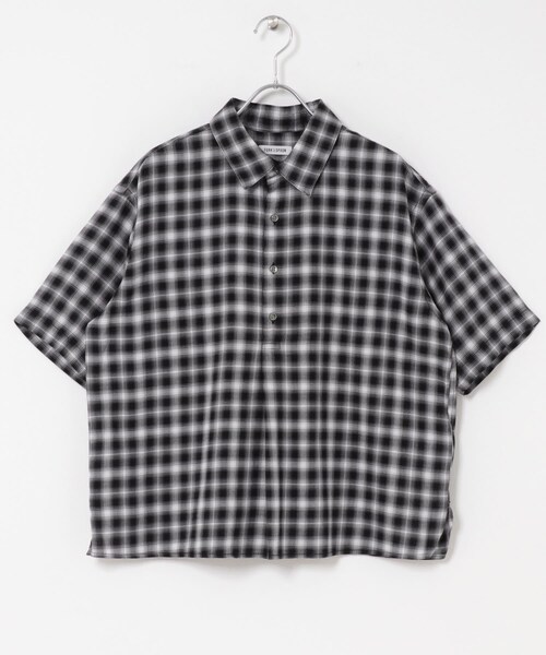 URBAN RESEARCH DOORS（アーバンリサーチドアーズ）の「FORK&SPOON　コットンレーヨンチェックシャツ（シャツ/ブラウス・レディース・OFFｘBLK/CCLｘBRN・1）」の11枚目の写真