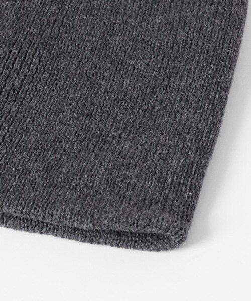 URBAN RESEARCH Sonny Label（アーバンリサーチサニーレーベル）の「コットンシングルニット帽（ニットキャップ/ビーニー・レディース・ブラック/グレー・One）」の13枚目の写真