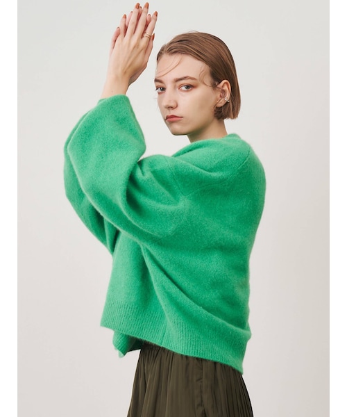 ELENDEEK◆FOX WOOL KT /ニット・セーター(厚手)/FREE/ウール/512352611201 ELENDEEK（エレンディーク）の「FOX WOOL KT（ニット/セーター