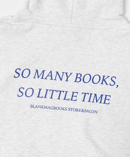 URBAN RESEARCH（アーバンリサーチ）の「BLANKMAG　SO MANY BOOKS  Hoodie（パーカー・メンズ・Ash/Black/Green・L/XL/M）」の13枚目の写真
