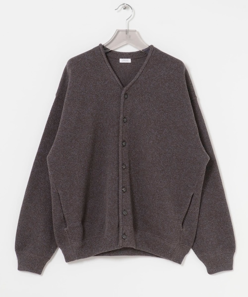 URBAN RESEARCH（アーバンリサーチ）の「『別注』crepuscule×URBAN RESEARCH　カーディガン（カーディガン/ボレロ・メンズ・BLACK/BROWN/BLUE・1/2）」の8枚目の写真