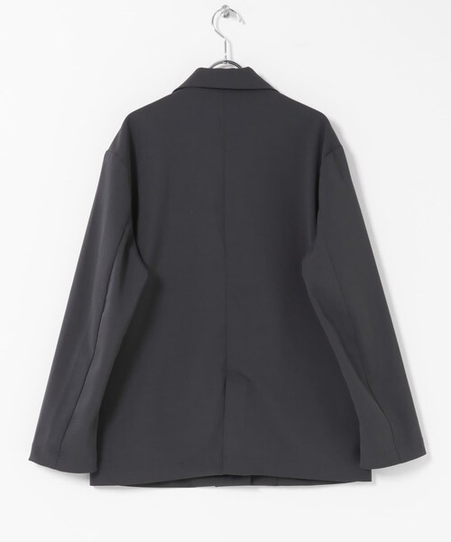 ITEMS URBANRESEARCH(アイテムズ アーバンリサーチ)の「ルーズテーラード強撚ジャケット(テーラードジャケット・レディース・KHK/Y.BEG/CHA・Free)」の14枚目の写真