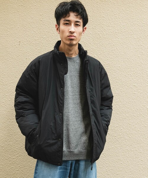 URBAN RESEARCH DOORS(アーバンリサーチドアーズ)の「『別注』Snow Peak Apparel×DOORS N/T Insulation Jacket(テーラードジャケット・メンズ・BLACK/CHACOAL/BROWN・M/L/XL)」の7枚目の写真