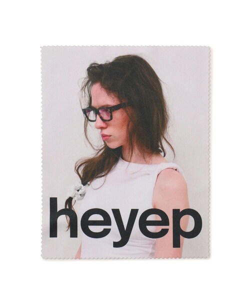 ADAM ET ROPE'（アダムエロペ）の「【heyep（ヘイップ）】Chunky Square Eyewear チャンキースクエアアイウェア（サングラス・レディース・ブラック/その他・F）」の16枚目の写真