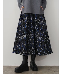 ELENDEEK | PANEL TUCK VOLUME SK(スカート)