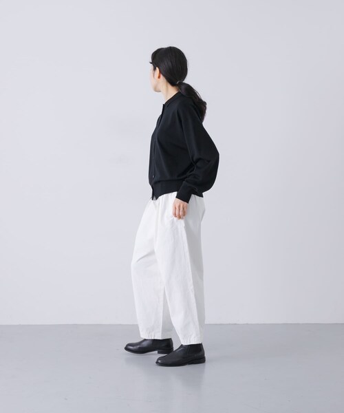 かぐれ（カグレ）の「ウールポロニットカーディガン（カーディガン/ボレロ・レディース・RED/BROWN/BLACK・Free）」の12枚目の写真