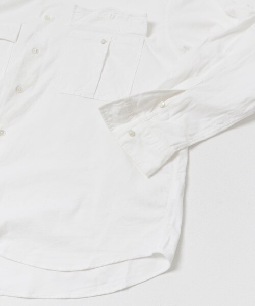 URBAN RESEARCH(アーバンリサーチ)の「PORTER CLASSIC R-UP ORGANIC CRDRY SHIRT(シャツ/ブラウス・メンズ・WHITE・L/XL/XXL)」の9枚目の写真