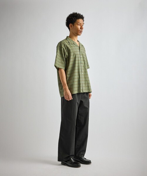 Saturdays NYC(サタデーズ ニューヨークシティ )の「Canty Sailboat SS Shirt(シャツ/ブラウス・レディース・ベージュ/ネイビー・L/M/S/XL)」の18枚目の写真