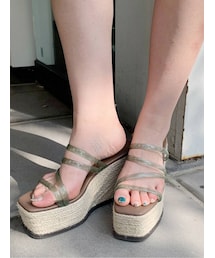 GYDA | クリアデザインジュートサンダル(サンダル)