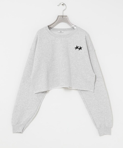 URBAN RESEARCH（アーバンリサーチ）の「Teya　TEYA SHORT SWEAT（スウェット・レディース・GRAY/PINK/CHARCOAL・Free）」の8枚目の写真