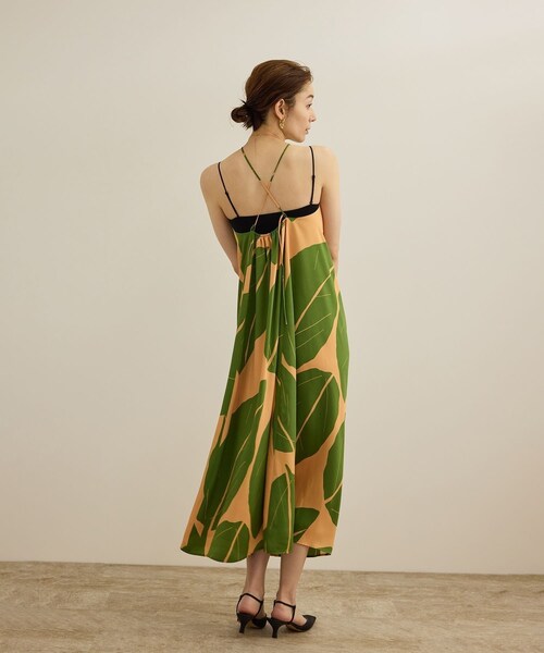 ROPE'（ロペ）の「カップ付きオーガニックコットンキャミソール/洗える（キャミソール・レディース・ブラック/ホワイト・F）」の10枚目の写真