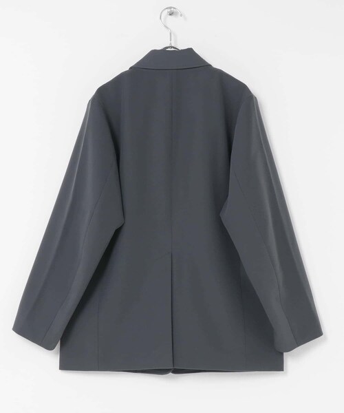 SENSE OF PLACE by URBAN RESEARCH（センスオブプレイスバイアーバンリサーチ）の「2WAYルーズジャケット（テーラードジャケット・レディース・BLACK/CHARCOAL/BROWN・one）」の20枚目の写真