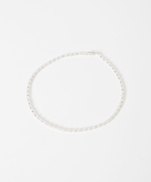 URBAN RESEARCH（アーバンリサーチ）の「decor『デコール』　Hematite Pearl Choker（ネックレス・レディース・SILVER・-）」の7枚目の写真