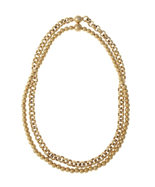 【UN3D.】アンスリード 4WAY BALL CHAIN ネックレス UN3D.】アンスリード 4WAY BALL CHAIN ネックレス