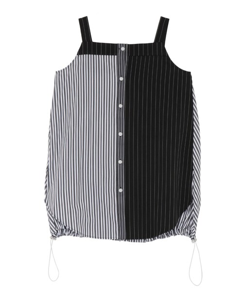 UN3D.（アンスリード）の「LAYERED SHIRT CAMISOLE（キャミソール・レディース・ホワイト/ミックス・36/38）」の21枚目の写真