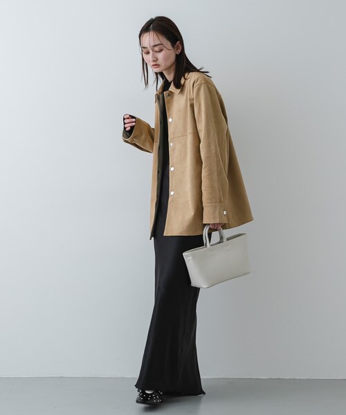SENSE OF PLACE by URBAN RESEARCH(センスオブプレイスバイアーバンリサーチ)の「ボックストートバッグ(トートバッグ・レディース・IVORY/BLACK/L.BLUE・One)」の10枚目の写真
