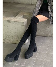 EMODA | タンクバルキーロングブーツ(ブーツ)