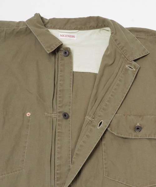 URBAN RESEARCH（アーバンリサーチ）の「NICENESS　H.THORNHILL / H.ソーンヒル（ブルゾン・メンズ・KHAKI・M/L）」の4枚目の写真