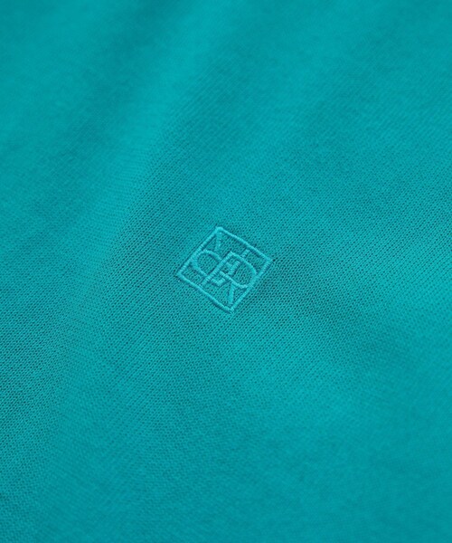 ROPE'(ロペ)の「【洗える】オーガニックコットンハイゲージフレンチスリーブニット(ニット/セーター・レディース・ホワイト/ネイビー/ターコイズ・F)」の21枚目の写真