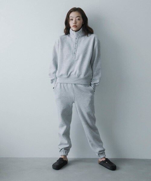 URBAN RESEARCH(アーバンリサーチ)の「DAIWA PIER39 Ws TECH SWEAT PANTS(スウェットパンツ・レディース・H GRAY/BLACK・FREE)」の8枚目の写真