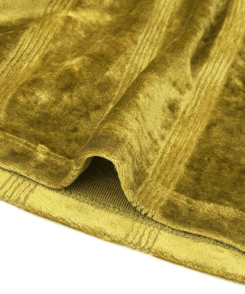 ADAM ET ROPE'（アダムエロペ）の「【Miller for ADAM ET ROPE'】別注 ベロアSkirt（スカート・レディース・グリーン/ネイビー・F）」の21枚目の写真