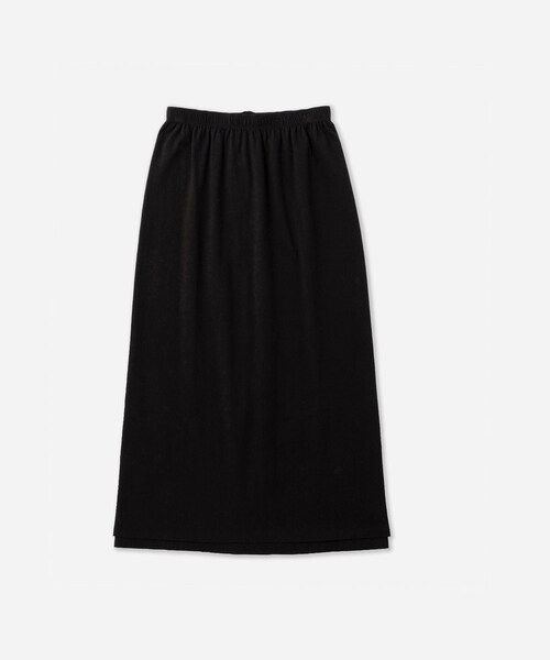 Saturdays NYC（サタデーズ ニューヨークシティ ）の「Amy Midi Skirt | WOMEN（スカート・レディース・ブラック/グレー・L/M/S）」の4枚目の写真