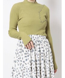 merry jenny | ニュアンスメロウリブニット(ニット/セーター)