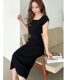 RESEXXY | ミラノリブバックオープンワンピース(ワンピース)