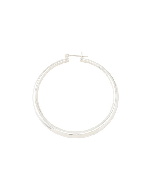 ADAM ET ROPE'(アダムエロペ)の「【GIGI(ジジ)】LUNA authentic hoop 45mm(ピアス(両耳用)・レディース・シルバー・F)」の5枚目の写真