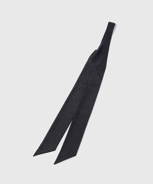 ADAM ET ROPE'（アダムエロペ）の「シルクドットアスコットタイ（ネクタイ・メンズ・ブラック/ベージュ系・F）」の3枚目の写真