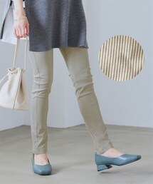 nissen | 大きいサイズ全方向ストレッチニットツイルスキニーパンツ（ゆったり太もも）（選べる２レングス）(パンツ)