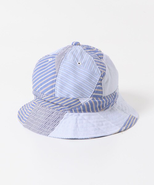 URBAN RESEARCH Sonny Label（アーバンリサーチサニーレーベル）の「『別注』wiffle×Sonny Label　リメイクストライプベルハット（ハット・メンズ・BLUE系・one）」の2枚目の写真