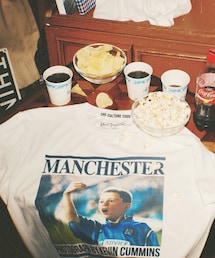 ADAM ET ROPE' | 【THE CULTURE CODE × Kevin Cummins for WILD LIFE TAILOR】T-SHIRT MANCHESTER CITY - BOY(Tシャツ/カットソー)