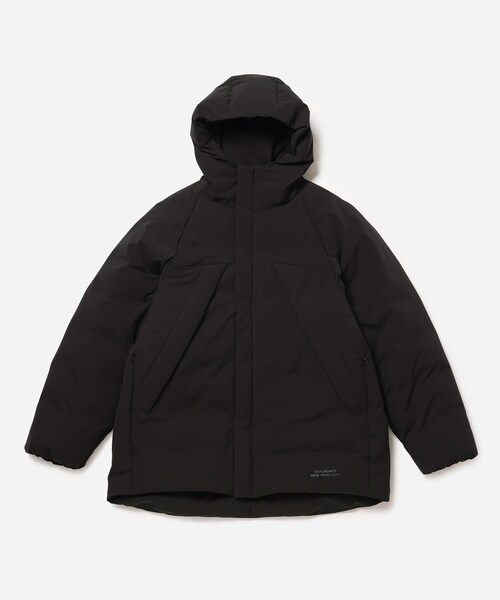 Saturdays NYC(サタデーズ ニューヨークシティ )の「ALLIED DOWN HOODED BLOUSON(ダウンジャケット/コート・レディース・ブラック/チャコール・L/XL/M/S/XS/XXL)」の10枚目の写真