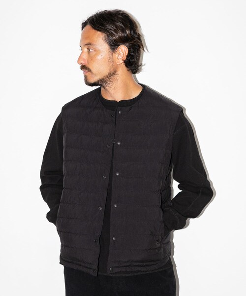 URBAN RESEARCH Sonny Label（アーバンリサーチサニーレーベル）の「OOPS　インナー中綿ベスト（その他アウター・メンズ・BLACK/NAVY・M/L）」の10枚目の写真