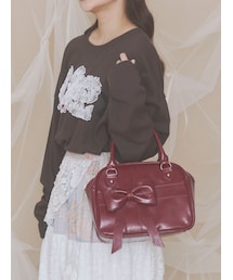merry jenny | bow ribbon gift bag(ハンドバッグ)