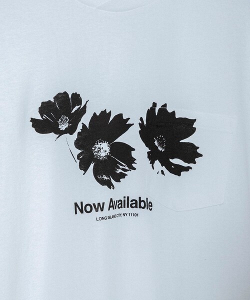 URBAN RESEARCH(アーバンリサーチ)の「Engineered Garments PRINTED CROSS CREW TEE(Tシャツ/カットソー・メンズ・White/Black/Grey・S/M/L)」の6枚目の写真