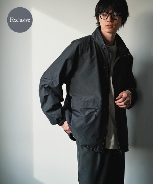 URBAN RESEARCH DOORS（アーバンリサーチドアーズ）の「『別注』Foxfire×DOORS　ゴアテックスブルゾン（ブルゾン・メンズ・BLUE CCL/ECRU/CHARCOAL/BLACK・M/L/XL）」の2枚目の写真