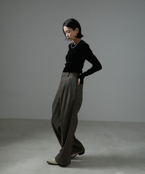 ADAM ET ROPE'（アダムエロペ）の「【J'aDoRe・店舗限定】【ERICKA NICOLAS BEGAY】ナバホパールネックレス3mm/45cm（ネックレス・レディース・シルバー・F）」の22枚目の写真