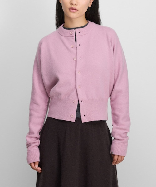 URBAN RESEARCH(アーバンリサーチ)の「Extreme Cashmere blouson(カーディガン/ボレロ・レディース・rosa/d brown/raven/felt・-)」の4枚目の写真