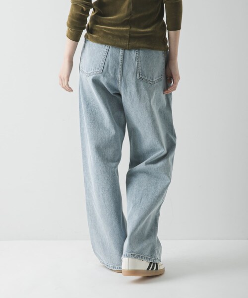URBAN RESEARCH(アーバンリサーチ)の「『別注』PICCADILLY×URBAN RESEARCH デニムストレートパンツ(デニムパンツ・レディース・LT GRAY/LT INDIGO・36/38/40)」の19枚目の写真